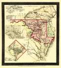 Theatre of War Maryland - Traubel 1861 Art Print