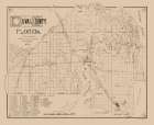 Duval County Florida - Le Baron 1884 Vintage Print