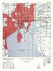 Tampa Florida Sheet - US Army 1947 Art Print