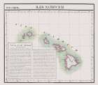 Hawaii - Vandermaelen 1827 Art Print