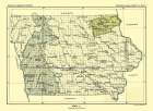 Iowa - Hoen 1896 Art Print