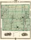 Page Iowa Landowner - Andreas 1874 Art Print