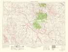 Jordan Valley Idaho Oregon Quad - USGS 1963 Art Print