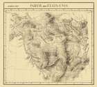 Idaho, Montana, Wyoming - Vandermaelen 1827 Art Print