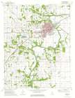 Carmi Illinois Quad - USGS 1974 Art Print