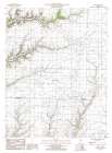 Eberle Illinois Quad - USGS 1985 Art Print