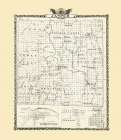 Jasper Illinois Landowner - Warner 1876 Art Print