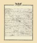 Jefferson Illinois Landowner - Warner 1876 Art Print