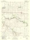 Niantic Illinois Quad - USGS 1982 Art Print