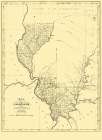 Illinois - Melish 1818 Art Print
