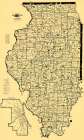 Railroad Routes - McEwen 1897 Art Print