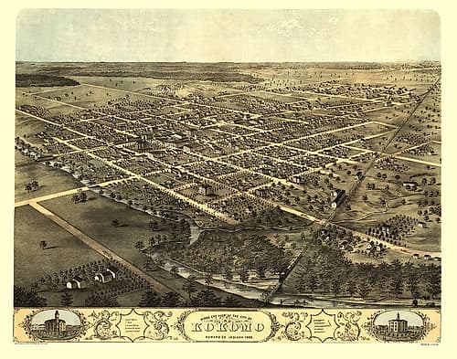 Kokomo Indiana - Ruger 1868 Art Print