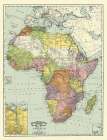 Africa - Rand McNally 1897 Art Print