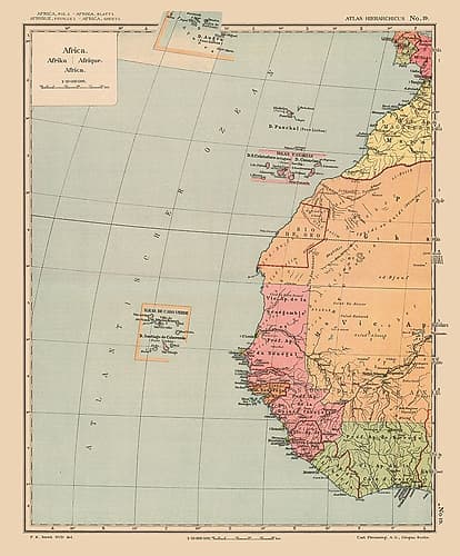 Southwest Africa - Streit 1913 Art Print