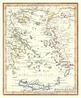 Aegean Islands Europe - Fenner 1830 Art Print