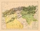 Algeria Africa - Cortambert 1880 Art Print