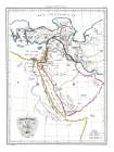 Hebrew Geography Arabia - 1831 Art Print by Unknown