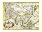 Asia - Ortelius 1570 Art Print