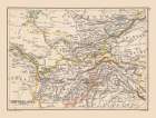 Central Asia - Bartholomew 1892 Art Print