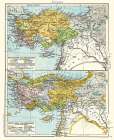Asia Minor Roman Persian Times - Velhagen 1897 Art Print