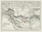 Asia Superior - Spruner 1865 Art Print