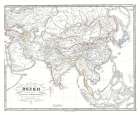 Asia Sassanid Empire Huns - Spruner 1855 Art Print