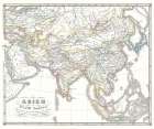 Asia 11-12 Centuries - Spruner 1855 Art Print