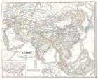 Asia Mongol Empire - Spruner 1855 Art Print