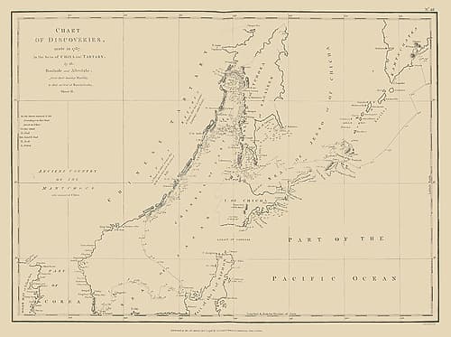 Asia Discoveries China Tartary - Robinson 1787 Art Print