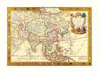 Asia - Danet 1732 Art Print