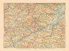 Murzthal Austria - Baedeker 1896 Art Print