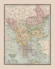 Turkey Greece Romania Serbia - Cram 1888 Art Print