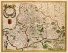 Beauvais Region France - Blaeu 1638 Art Print