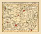 Ypres Environs Belgium - Robert 1748 Art Print