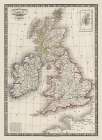 British Isles - Monin 1839 Art Print