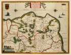 Boulogne Sur Mer Region France - Blaeu 1631 Art Print
