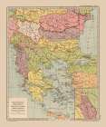 Europe Balkan Peninsula - Streit 1913 Art Print