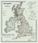 Britannia Hibernia United Kingdom - Spruner 1865 Art Print