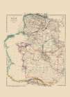 Caspian Sea Region Asia - Arrowsmith 1844 Art Print
