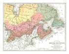 British Provinces Canada - Mitchell 1869 Art Print