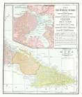 Caribbean Cuba - Cram 1898 Art Print