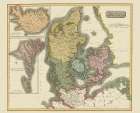 Scandinavia Denmark - Thomson 1817 Art Print