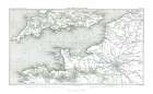 English Channel England - Thiers 1866 Art Print