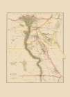 Middle East Egypt - Arrowsmith 1844 Art Print