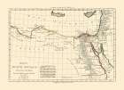 Ancient Egypt - Santini 1794 Vintage Print