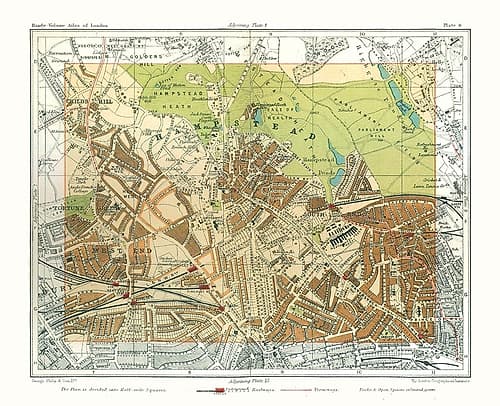 Hampstead London England - Philip 1904 Art Print