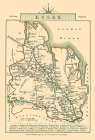 Great Britain Essex County England - Cary 1792 Art Print