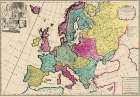 Ireland France Germany Hungary Spain - Senex 1740 Art Print