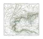 Swabia Germany Piedmont Italy Europe - Thiers 1866 Art Print
