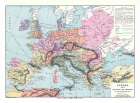 Barbarian Invasion Europe - Drioux 1882 Art Print